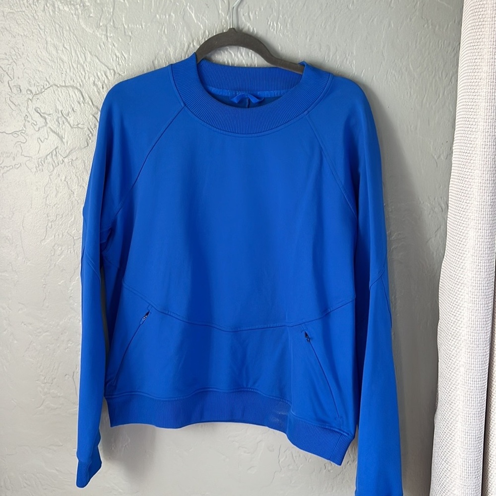 Royal blue lululemon pullover